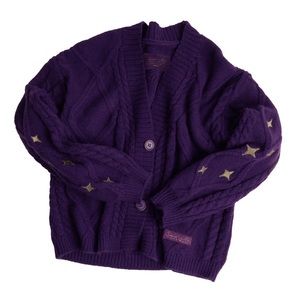 Taylor Swift Speak Now Purple Cardigan